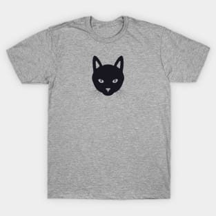 Black Cat head T-Shirt